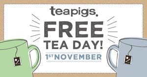 teapigs free tea day 2018