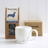 mug and tea bundle-dachshund mug and darjeeling earl grey bundle
