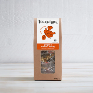 ginger and manuka honey te