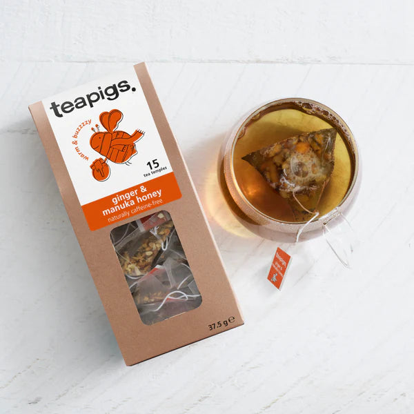 ginger and manuka honey | teapigs – teapigs.com.hk